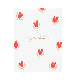 Ramona & Ruth My Valentine Tulips Card