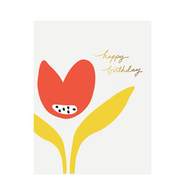 Ramona & Ruth Birthday Tulip Card