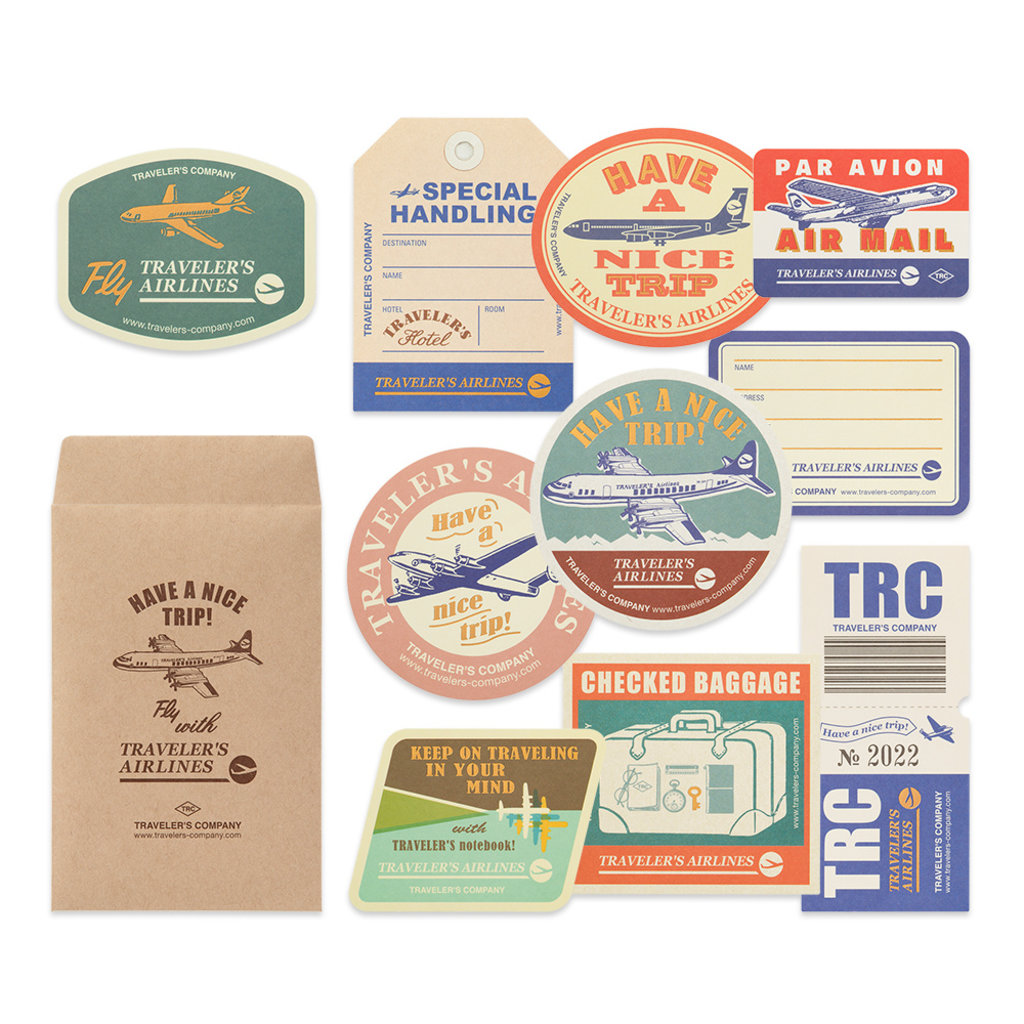 Traveler's Company [sold out] Traveler's Notebook AIRLINES Limited Set