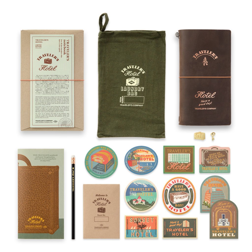 Traveler's Company [Sold out] Traveler's Notebook HOTEL Limited Set