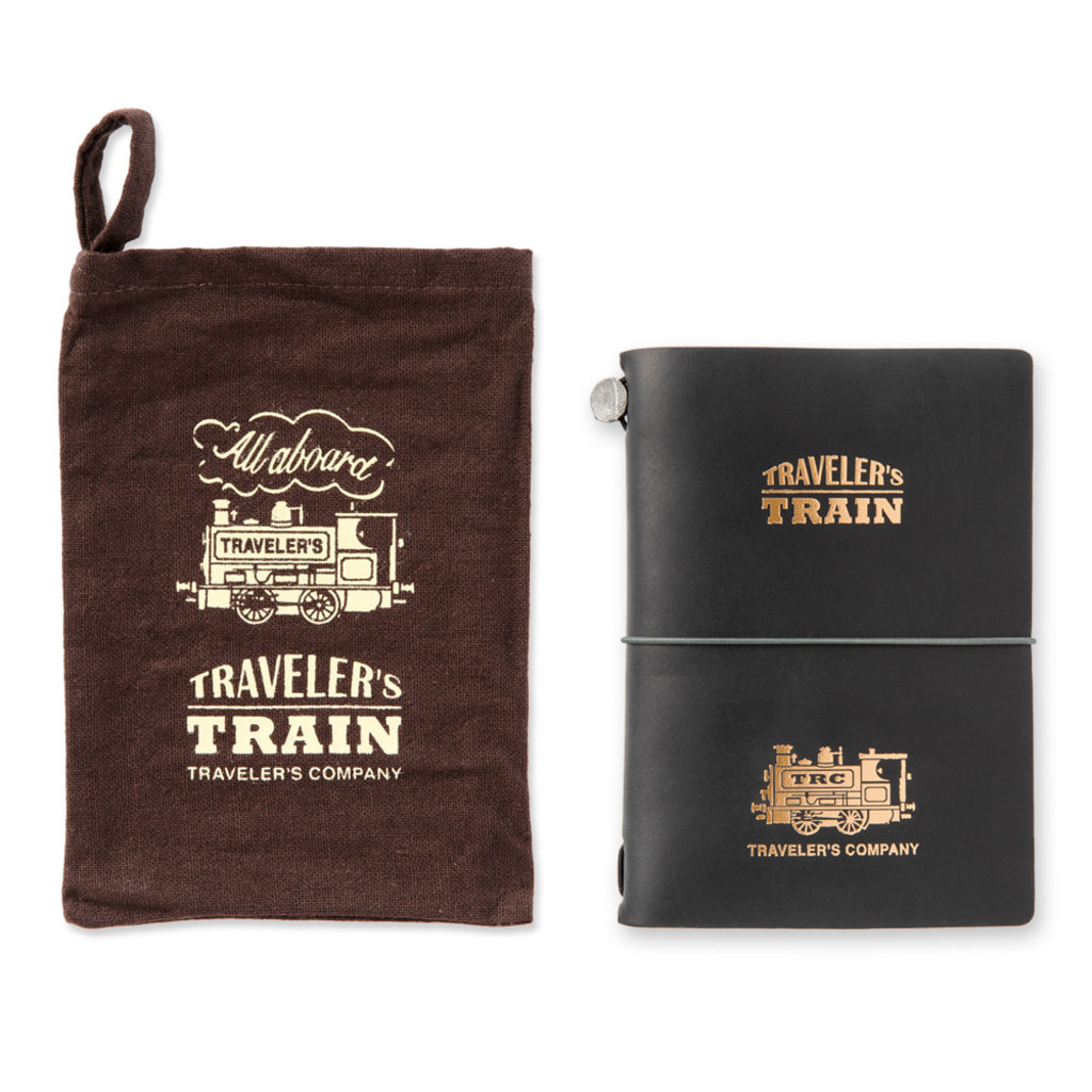 Traveler's Company Traveler's Notebook Passport Train Limited Set