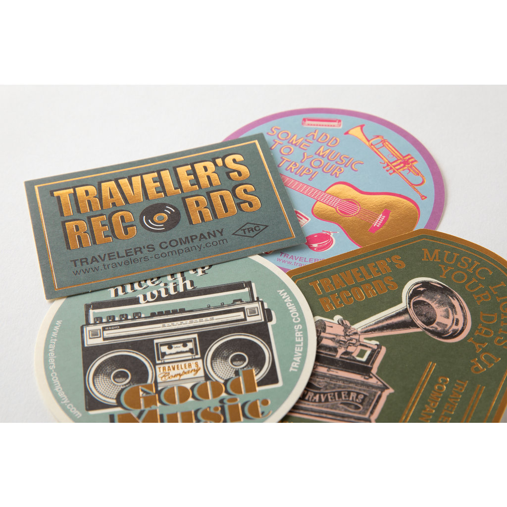 Traveler's Company [sold out] Traveler's Notebook Passport RECORDS Limited Set