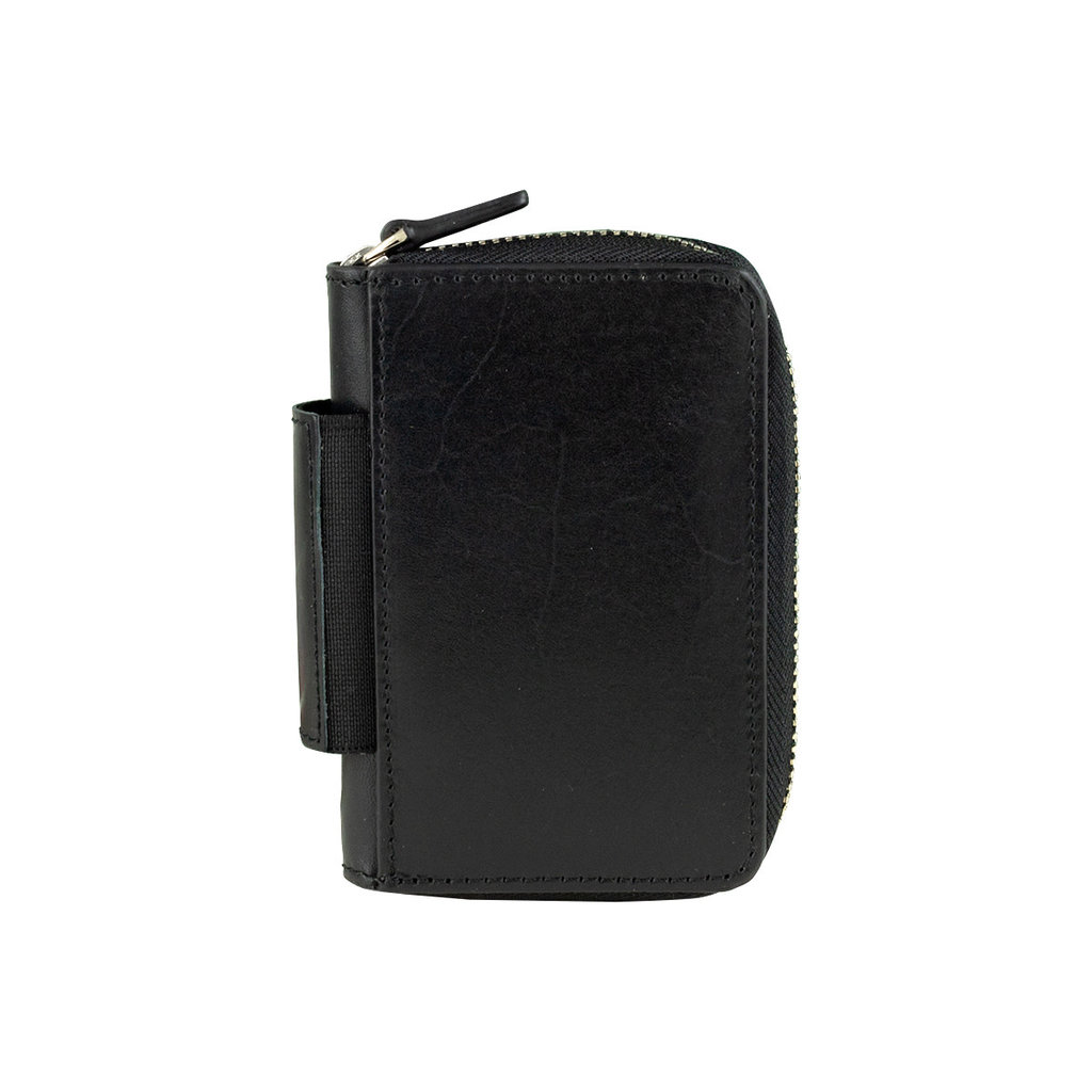 Galen Leather Leather EDC Wallet Black