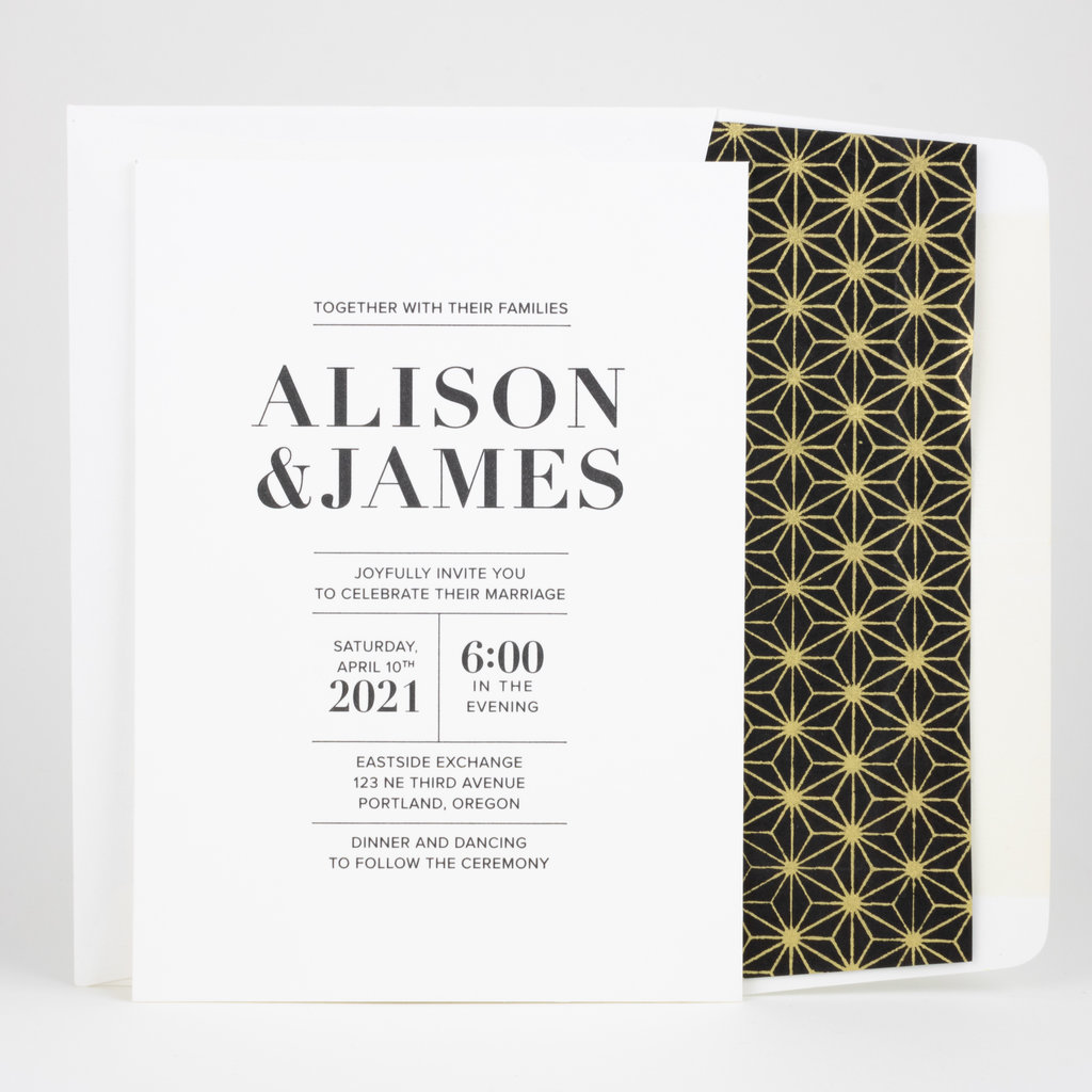 Oblation Custom alison wedding invitation samples alison