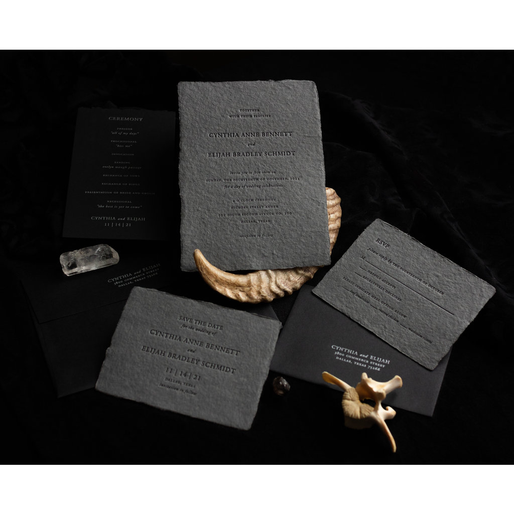 Oblation Custom cynthia wedding invitation samples