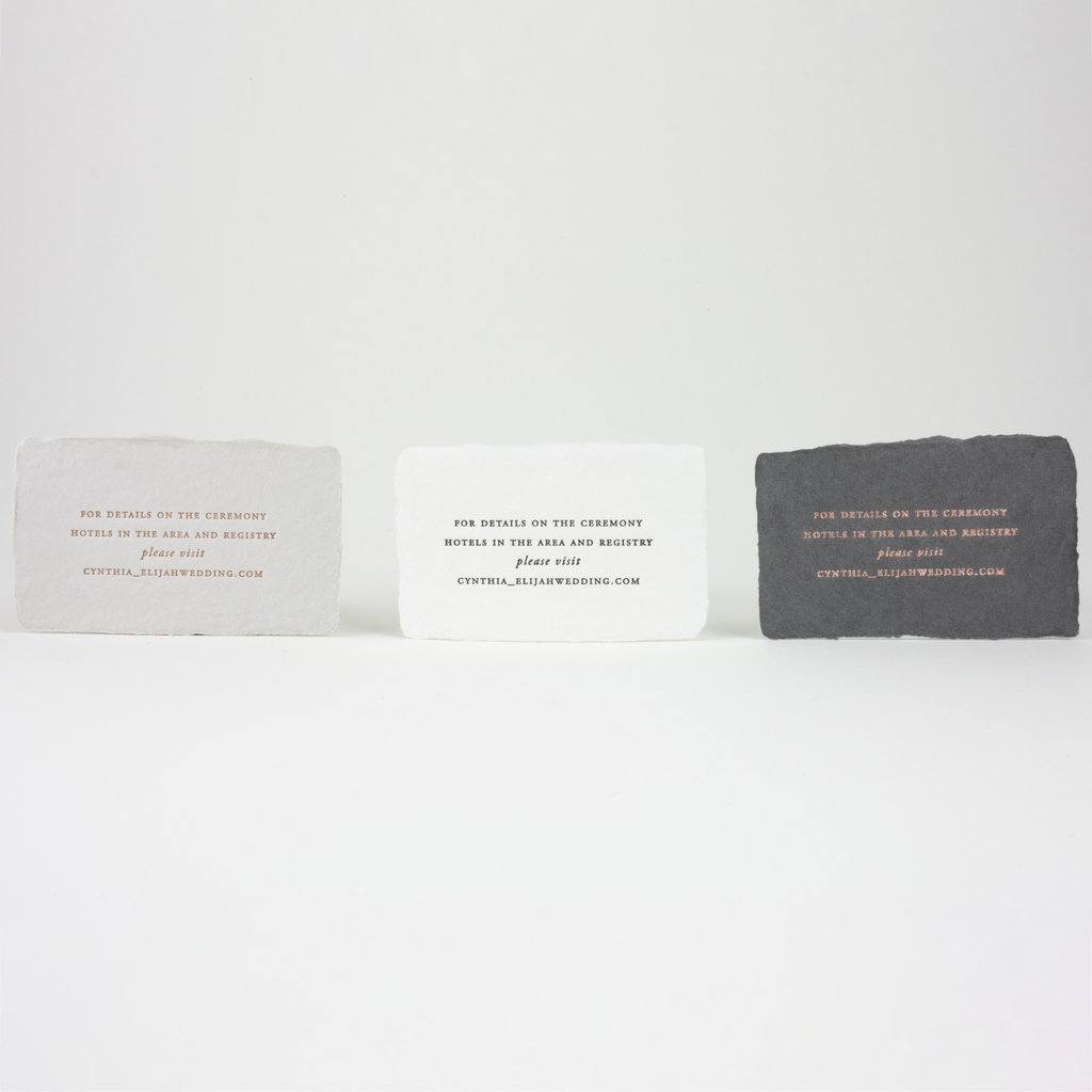 Oblation Custom cynthia wedding invitation samples