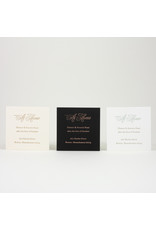 Oblation Custom eleanor wedding invitation samples