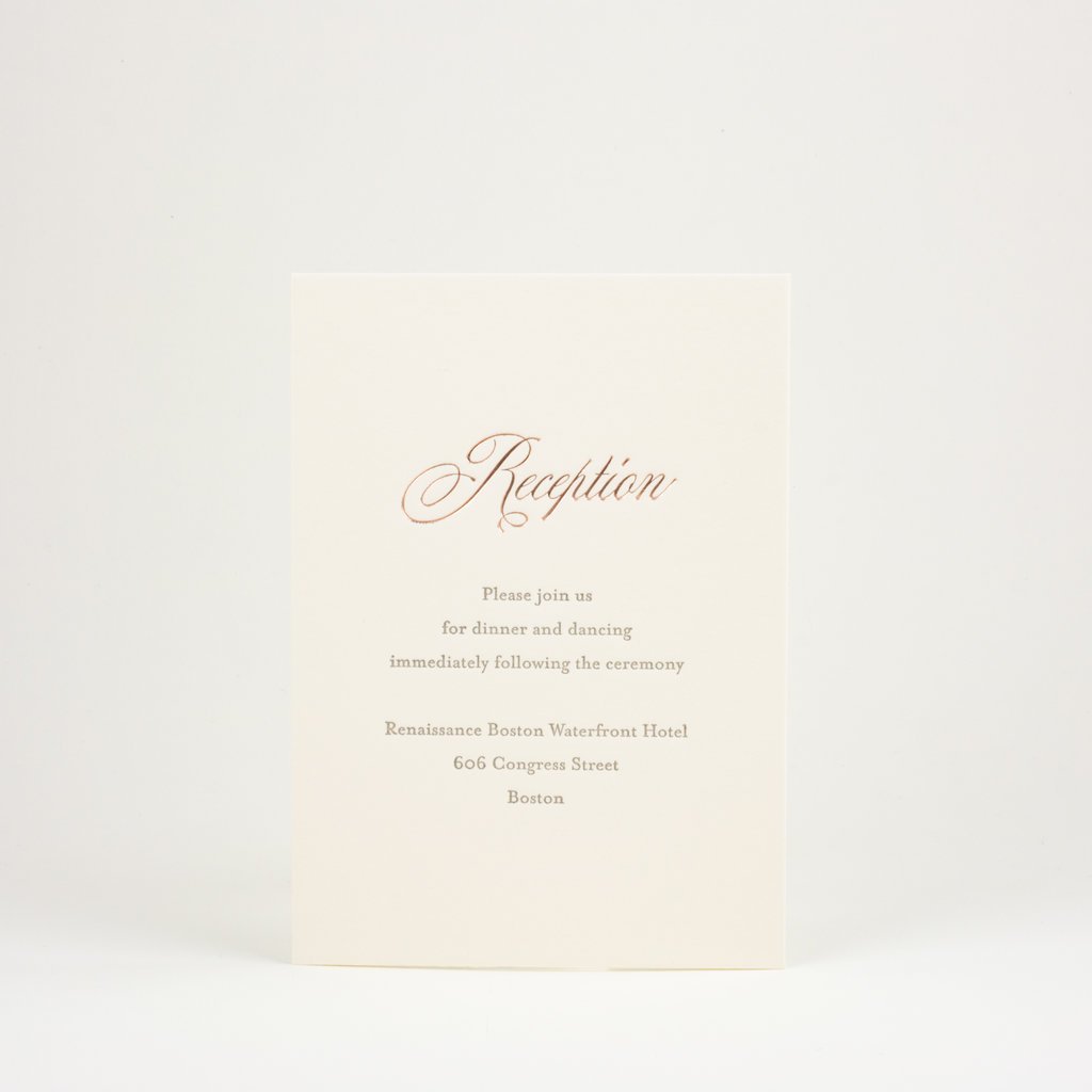 Oblation Custom eleanor wedding invitation samples