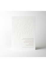 Oblation Custom emily wedding invitation samples