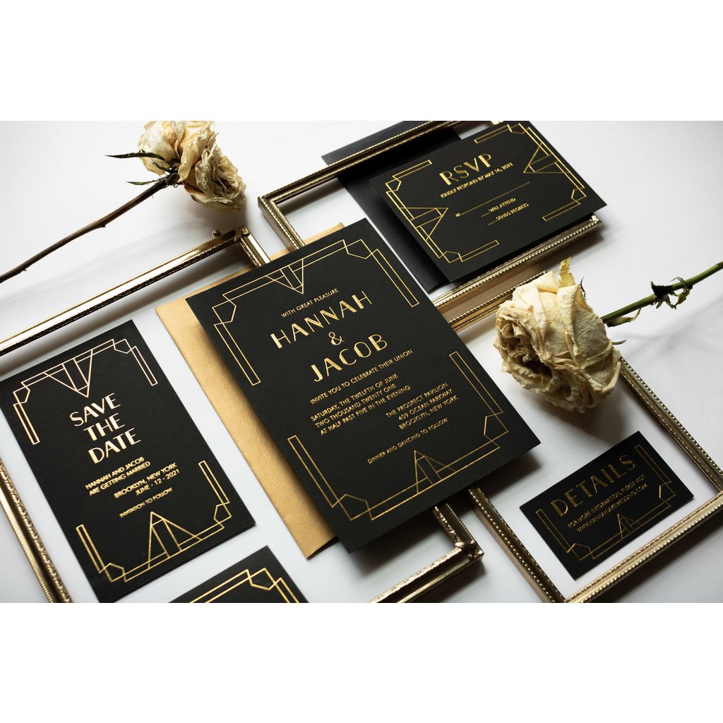 Oblation Custom hannah wedding invitation samples