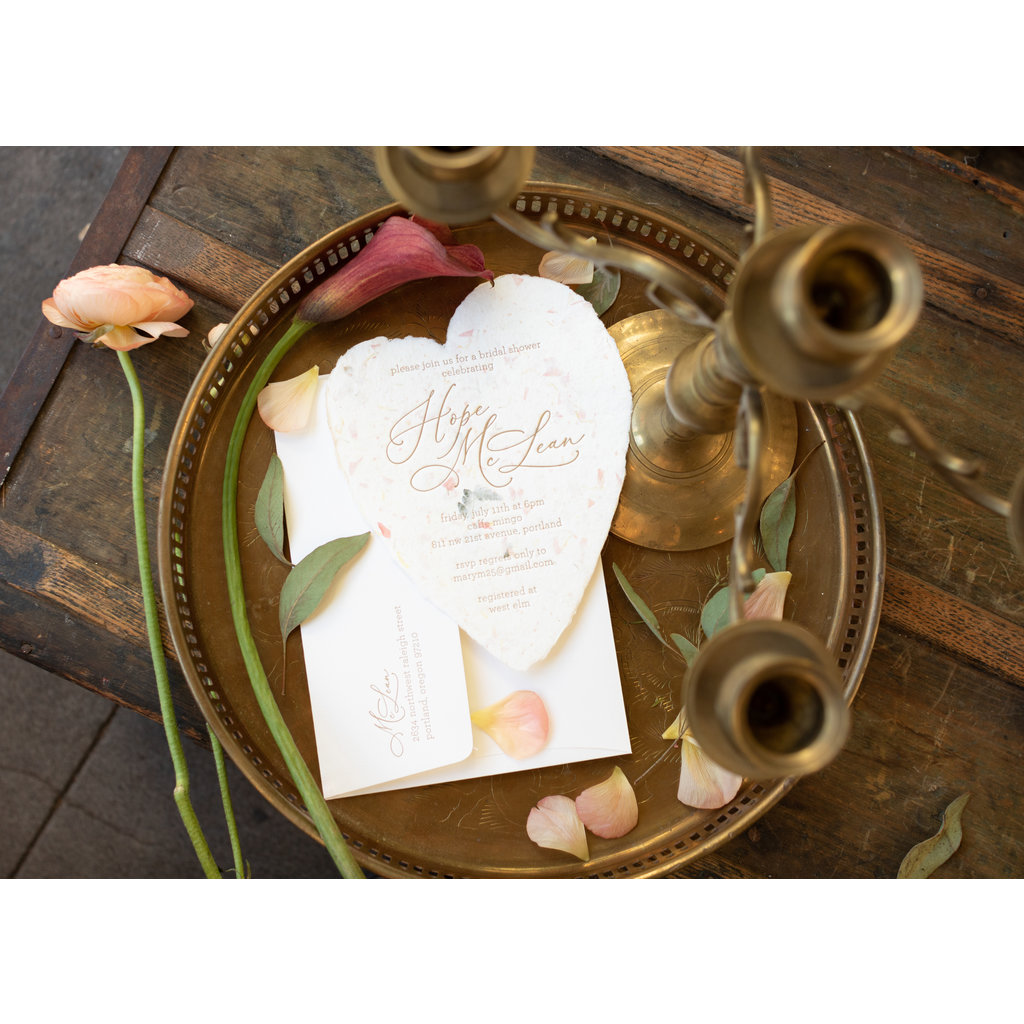 Oblation Custom hope wedding invitation samples