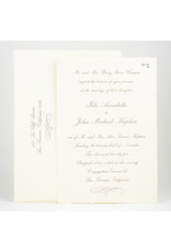 Oblation Custom isla wedding invitation samples