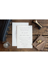 Oblation Custom isla wedding invitation samples