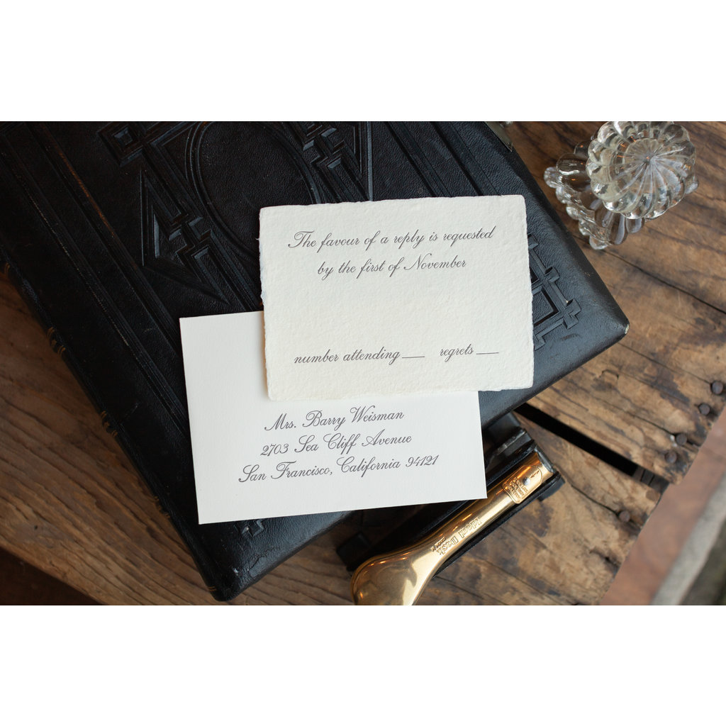 Oblation Custom isla wedding invitation samples