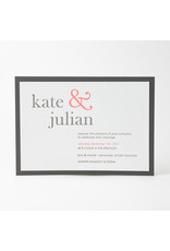 Oblation Custom kate wedding invitation samples