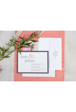 Oblation Custom kate wedding invitation samples