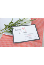 Oblation Custom kate wedding invitation samples