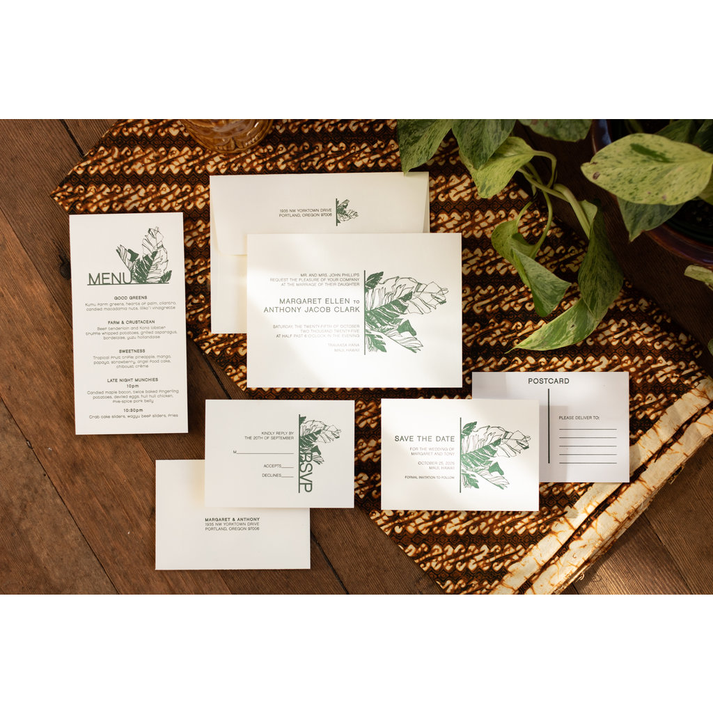 Oblation Custom margaret wedding invitation samples