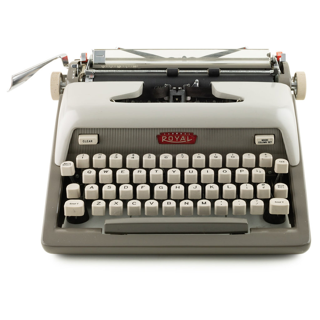 Royal Royal Futura 800 Grey Typewriter