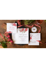 Oblation Custom rose wedding invitation samples