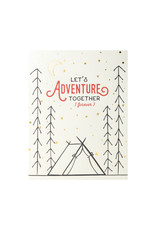Elum Adventure Together Letterpress Card