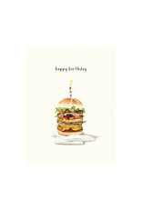 Felix Doolittle Birthday Burger Card