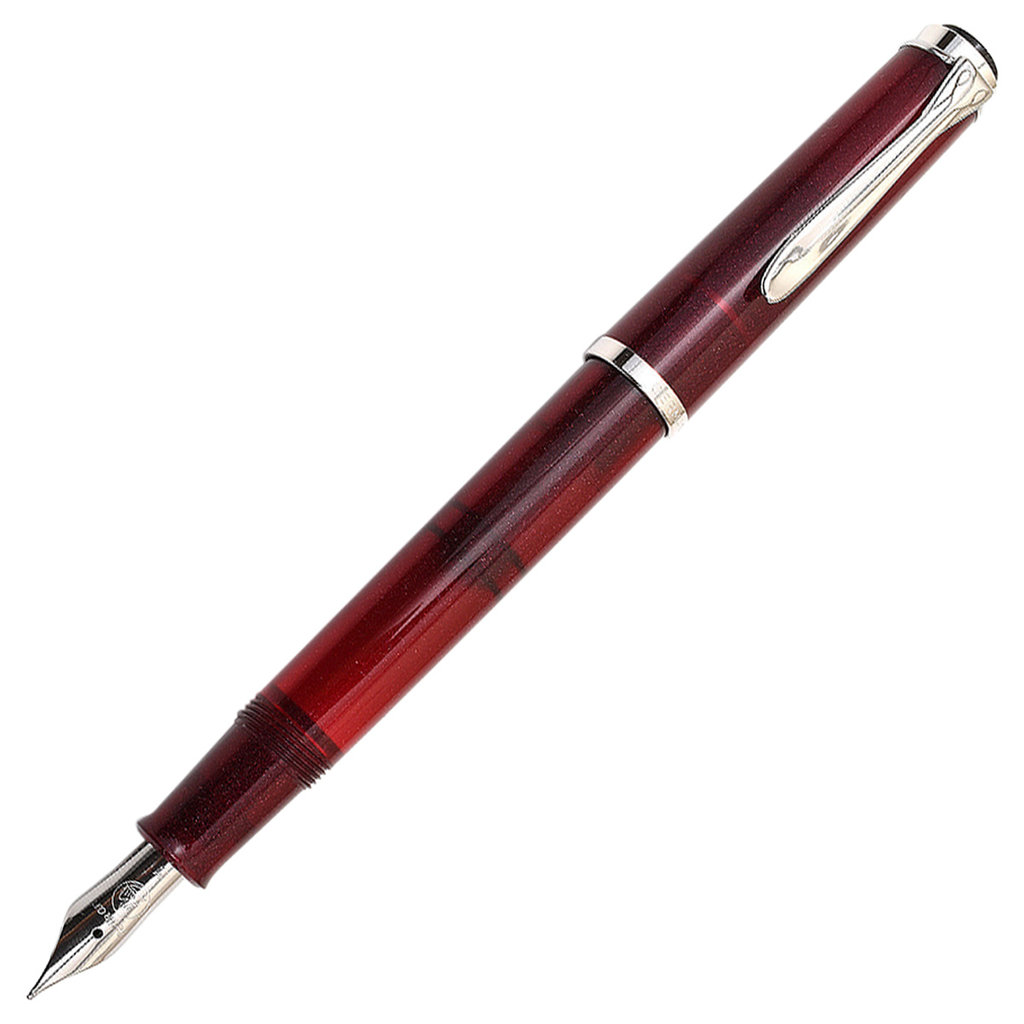 Pelikan [Nearly New] Pelikan M205 Star Ruby Fountain Pen Fine