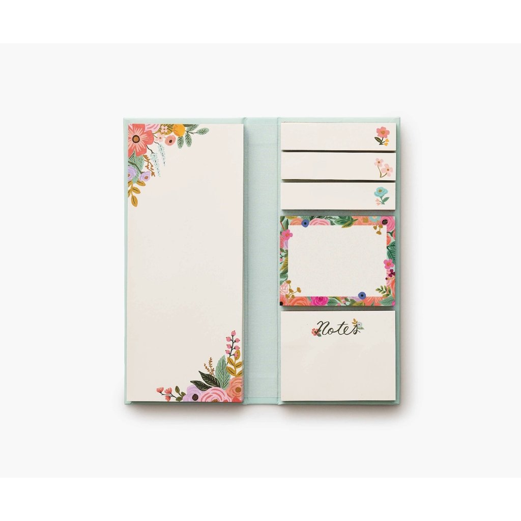 Rifle Paper Garden Party Sticky Note Folio