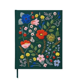 Rifle Paper co. Strawberry Fields Embroidered Fabric Sketchbook