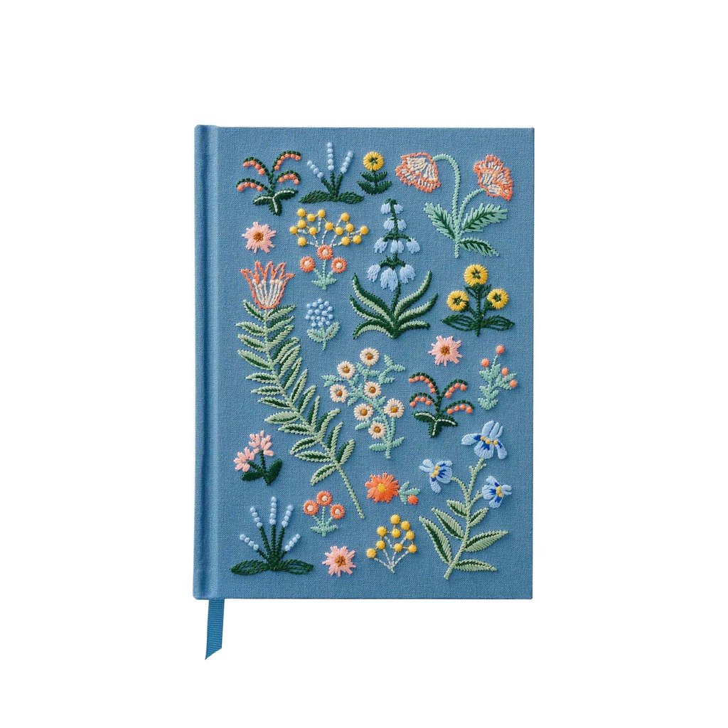Rifle Paper co. Menagerie Garden Embroidered Journal
