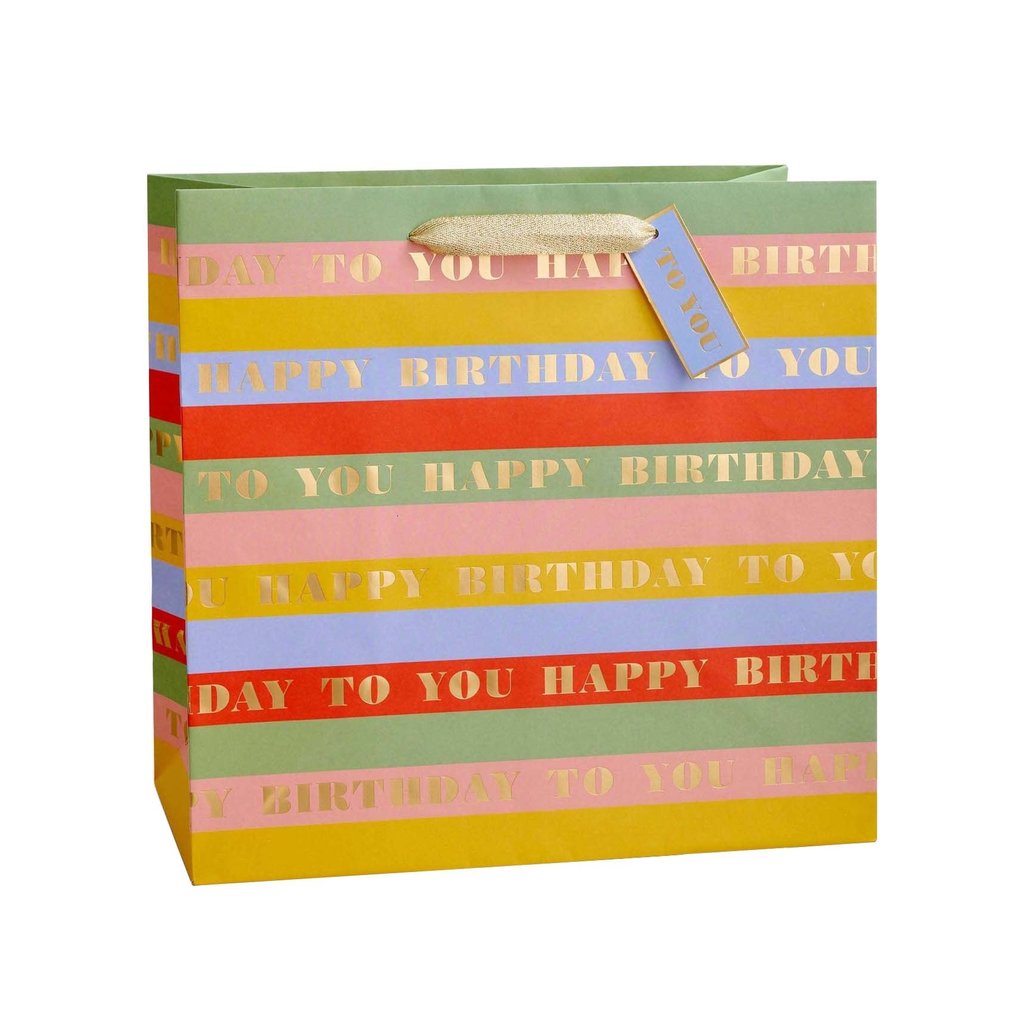 Rifle Paper Birthday Wishes Large Gift Bag