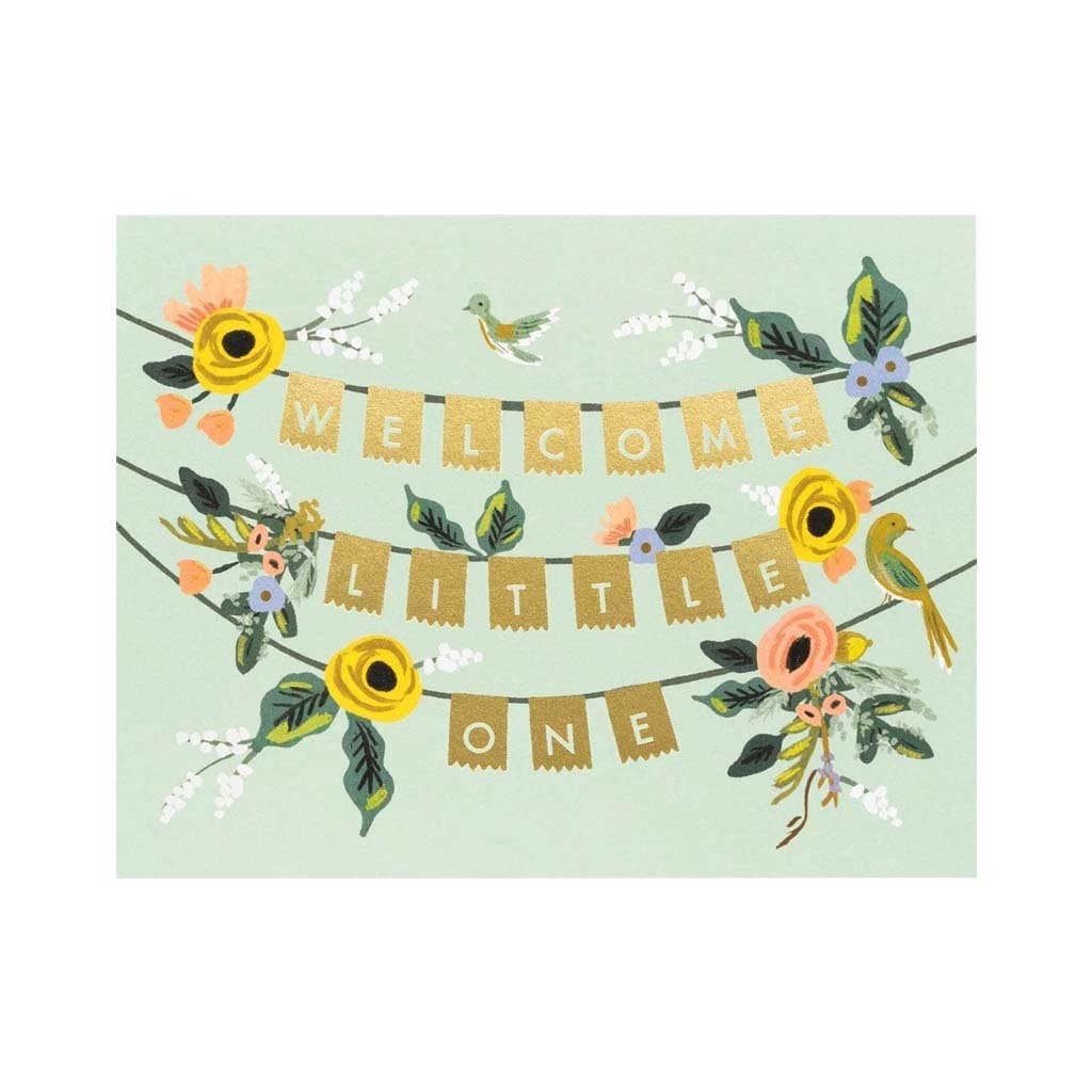 Rifle Paper Welcome Garland Card