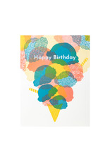 Porchlight Press Birthday Ice Cream Letterpress Card