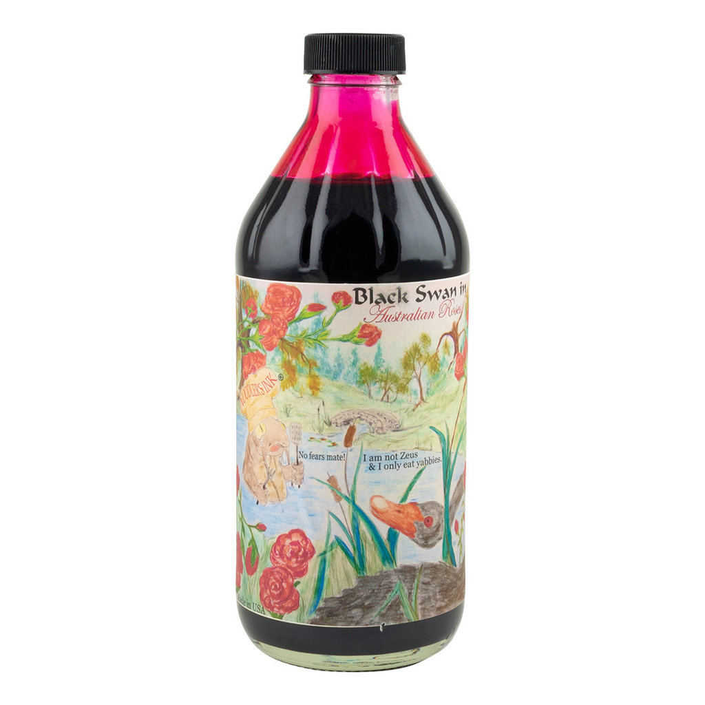 Noodler's Noodler's Bottled Ink - Black Swan Australian Roses 16oz