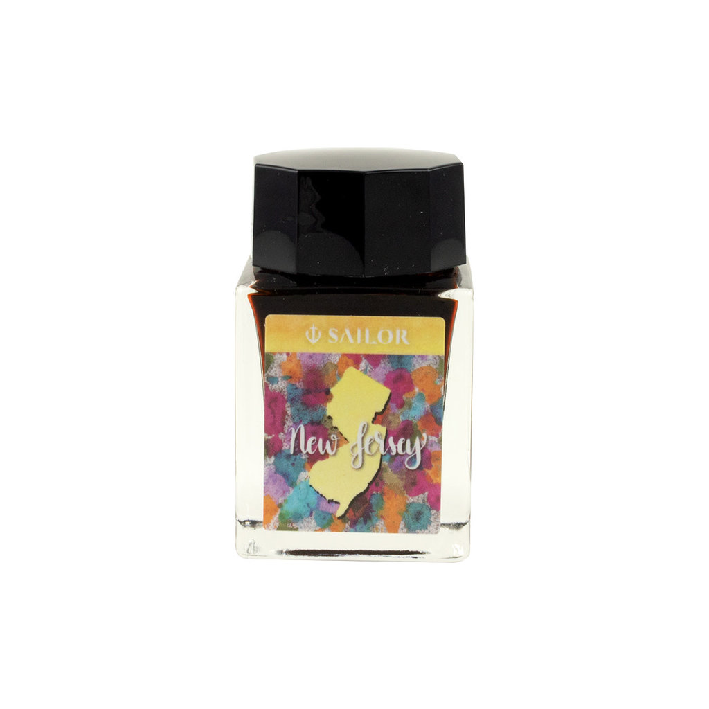 Sailor USA State Bottle - New Jersey Ink