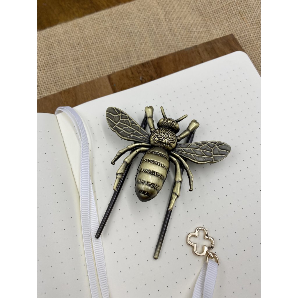 Esterbrook Bee Page Holder - Brass