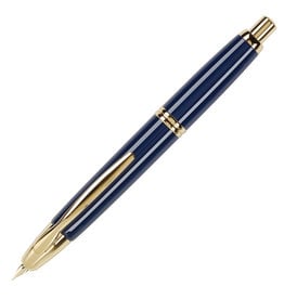 Pilot Pilot Vanishing Point Blue & Gold Fountain Pen