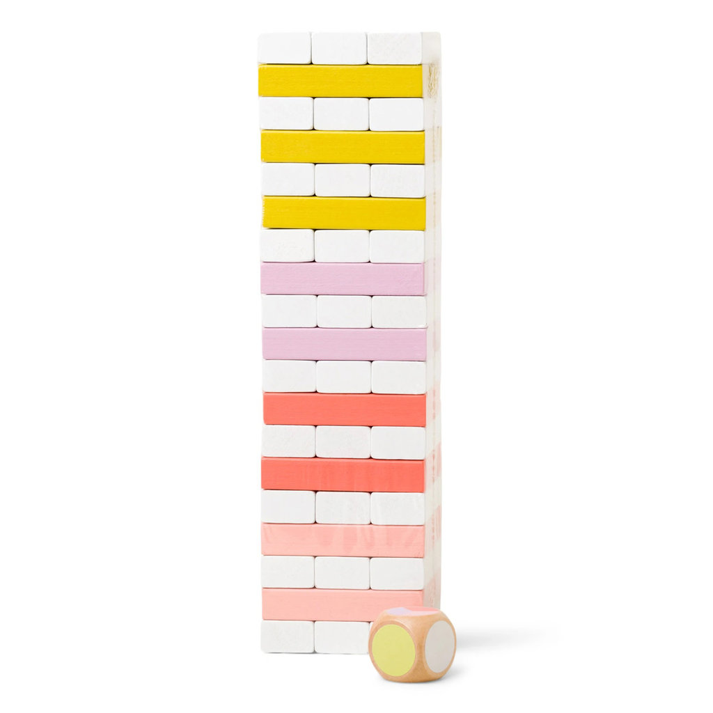 Designworks Color Pop Tumbling Tower Game