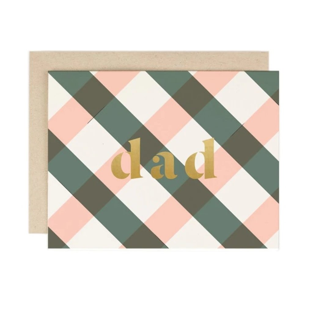 Amy Heitman Plaid Dad Card