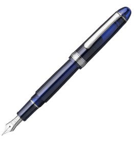 Platinum Platinum #3776 Century Chartes Blue Rhodium Fountain Pen