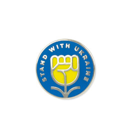 Dissent Pins Ukranian Flower Pin