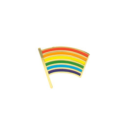Dissent Pins Pride Flag Pin