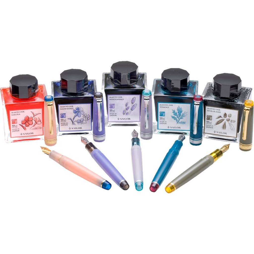 Sailor Sailor Pro Gear Slim Manyo Dianthus Fountain Pen