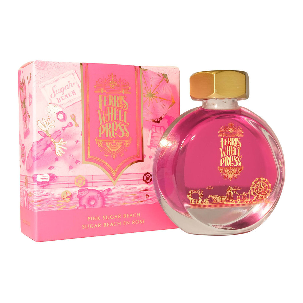 Ferris Wheel Press Pink Sugar Beach Bottled Ink 38ml