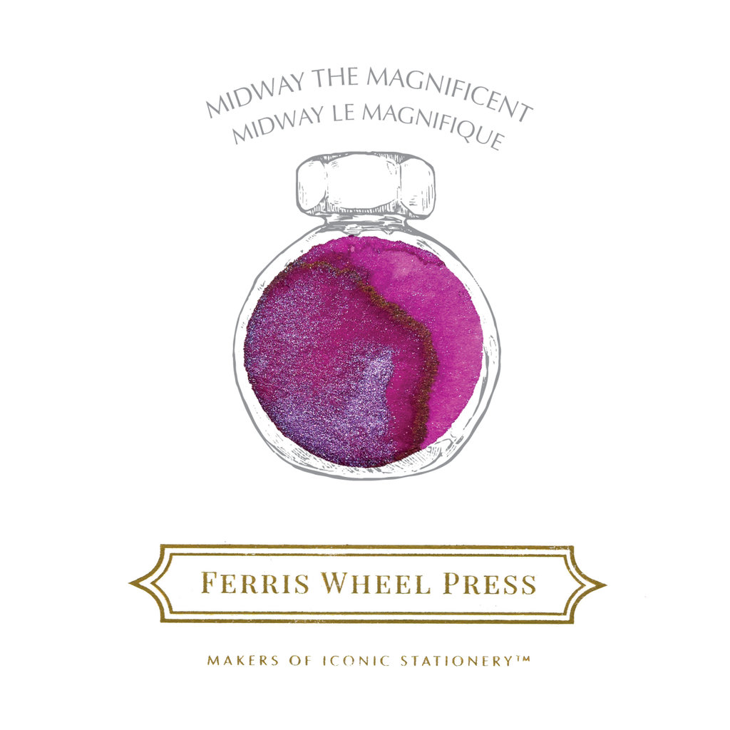 Ferris Wheel Press Midway the Magnificent Bottled Ink 38ml