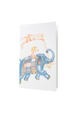 Oblation Papers & Press Welcome Baby Elephant Museum Collection Letterpress Card