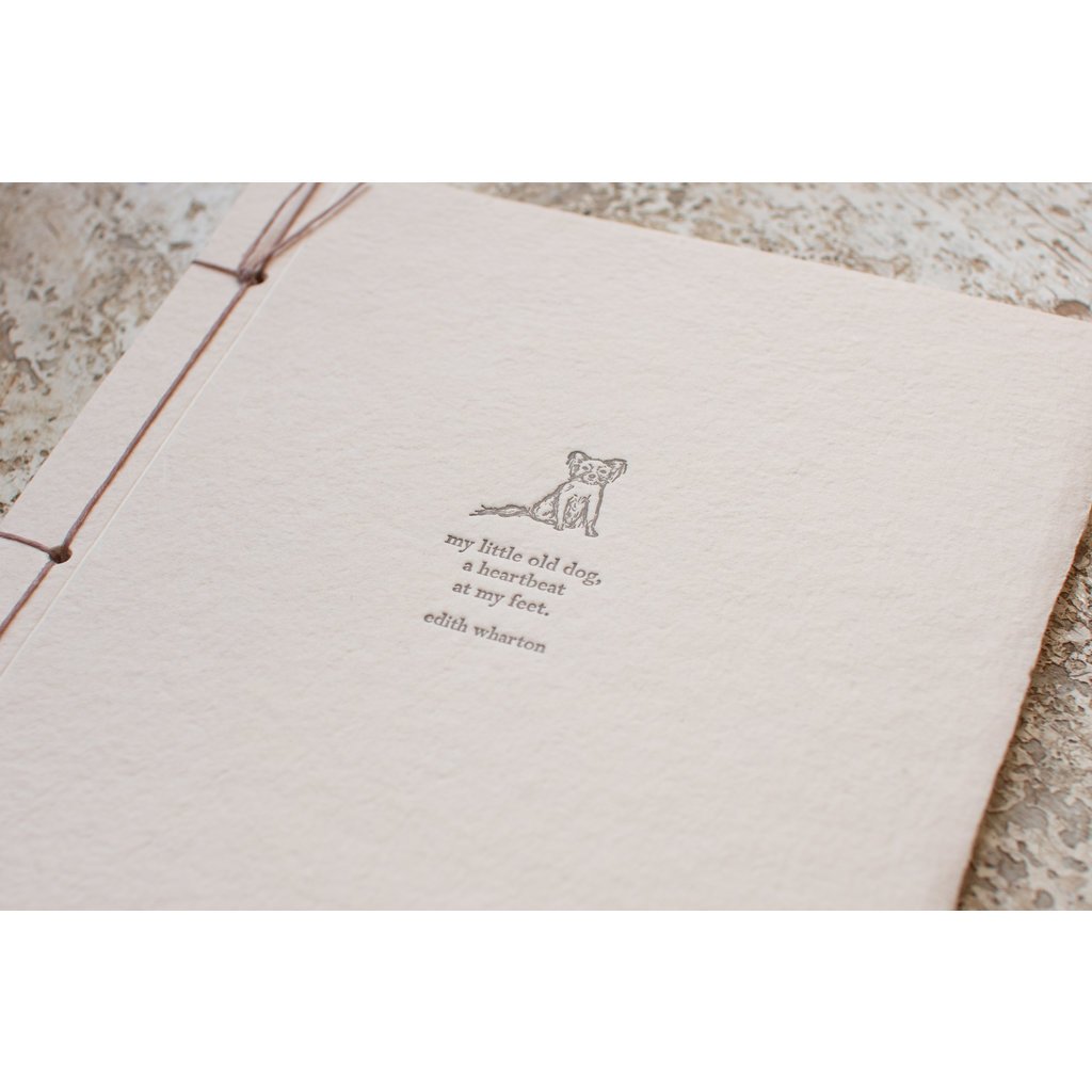 Oblation Papers & Press Edith Wharton Handmade Paper Inspiration Journal
