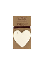 Oblation Papers & Press Cream Petite Handmade Paper Heart Tags