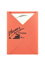 Saturn Press Plume Letterpress Stationery Set