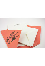 Saturn Press Plume Letterpress Stationery Set